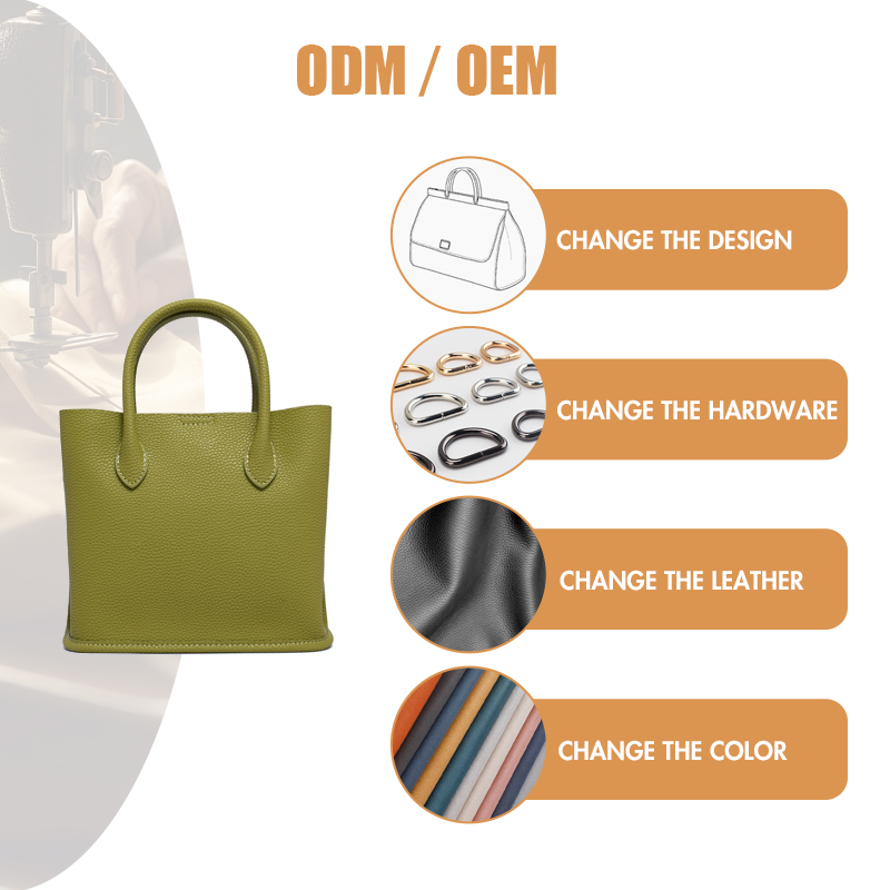 MINI CROSS-BODY LADIES CUTE GRAIN LEATHER SATCHEL 