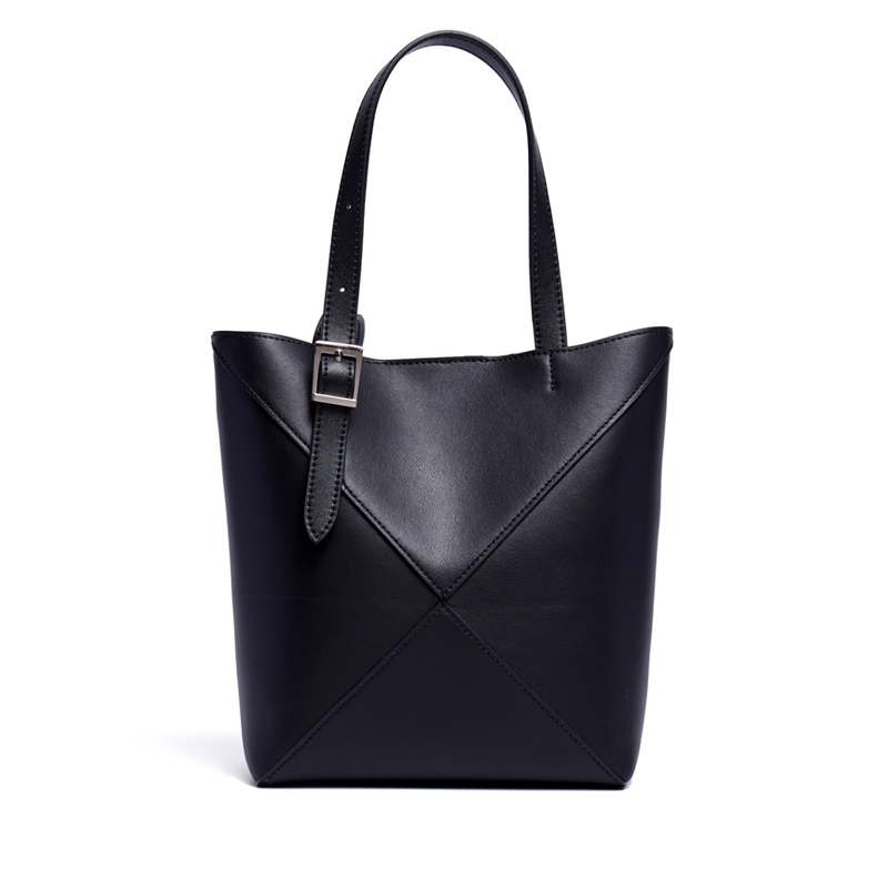 LADIES FASHION UNIQUE LONG GENUINE LEATHER SATCHEL BAG