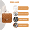 PREMIUM BROWN LEATHER CUTE MESSENGER CROSS BODY BAGS FOR WOMEN