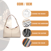  MEDIUM WOMENS SUMMER PREMIUM LEATHER CLASSIC SHOULDER BAGS