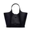 LARGE LEATHER TOTE BAGS WITH POCKETS FOR WOMEN
