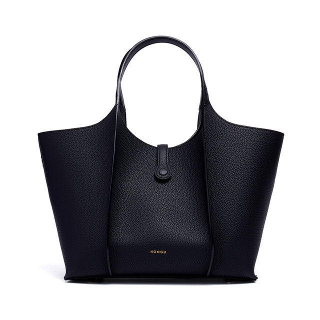 LARGE LEATHER TOTE BAGS WITH POCKETS FOR WOMEN