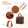 BROWN PVC BIG SATCHEL BAGS FOR WOMEN
