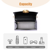 LADIES SMALL LUXURY CROCODILE SKIN LEATHER SATCHEL BAGS