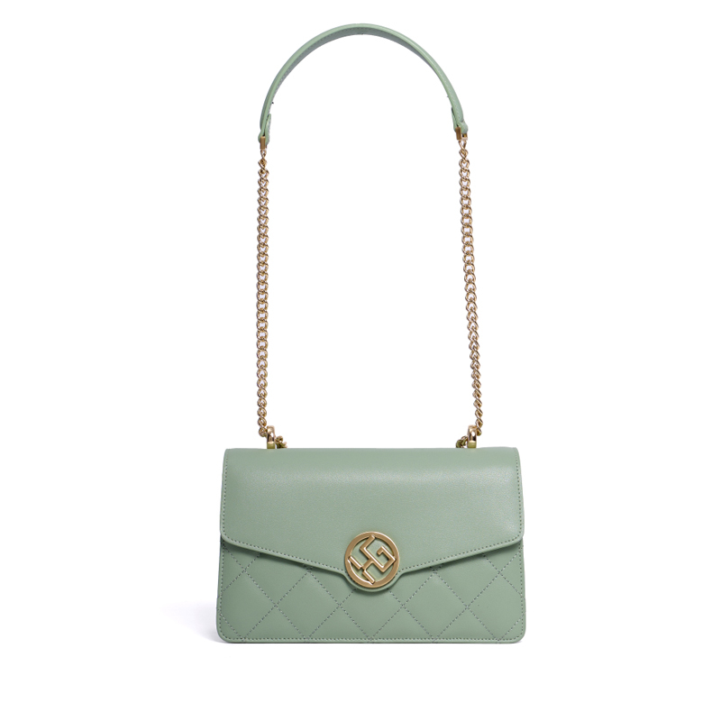 WOMEN MEDIUM LUXURY LEATHER CROSS-BODY SHOULDER BAG