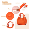DOUBLE HANDLE MINI CUTE CLUTCH BAG FOR LADIES