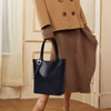 LADIES FASHION UNIQUE LONG GENUINE LEATHER SATCHEL BAG