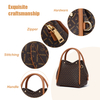 PVC MINI UNIQUE SATCHEL BAGS FOR WOMEN