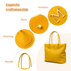 FASHION BIG SIZE GRAIN LEATHER TOTE BAGS FOR WOMEN 
