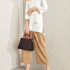  WOMEN PVC DOUBLE HANDLE SATCHEL BAGS AFFORDABLE LUXURY