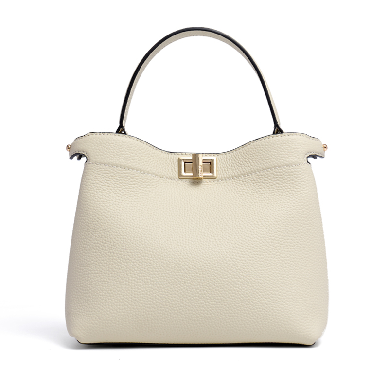 SUMMER WHITE LEATHER MINI CUTE CLUTCH FOR TEENAGES