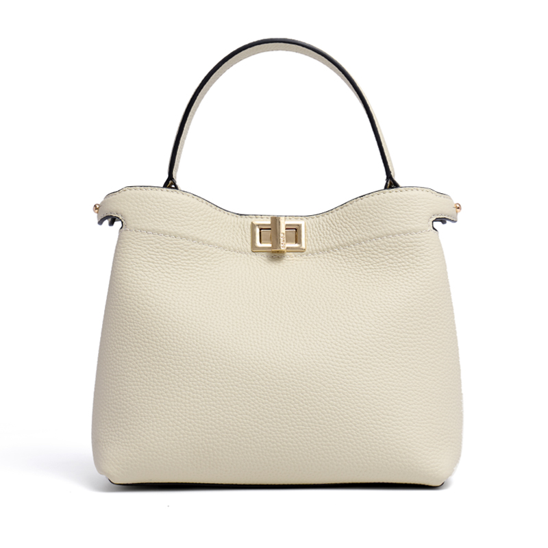 SUMMER WHITE LEATHER MINI CUTE CLUTCH FOR TEENAGES