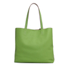 WOMENS FASHION LARGE GRAIN EATHER TOTE BAGS WITH OPEN TOP