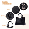 SMALL ELEGANT PREMIUM LEATHER SATCHEL FOR OFFICE LADY