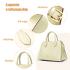 MEDIUM FEMALE FASHION LEATHER LUXURY SATCHEL BAGS 