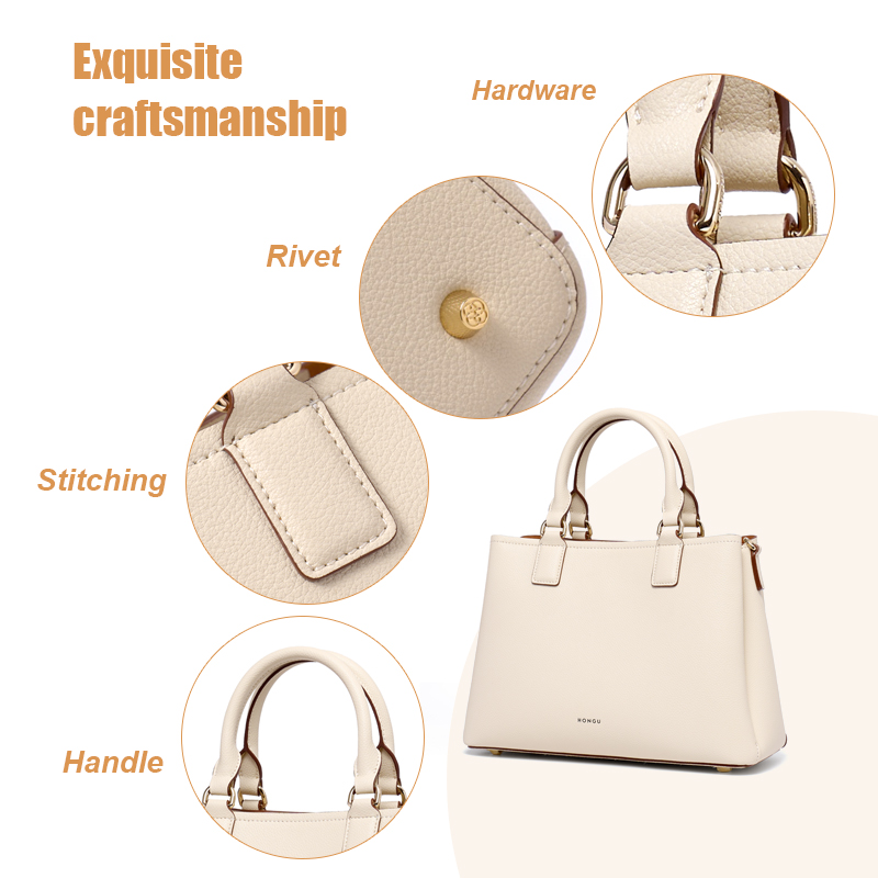 WOMENS LUXURY LEATHER SATCHEL FOR FORMAL OCCASION