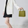 MINI CROSS-BODY LADIES CUTE GRAIN LEATHER SATCHEL 