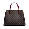  WOMEN PVC DOUBLE HANDLE SATCHEL BAGS AFFORDABLE LUXURY
