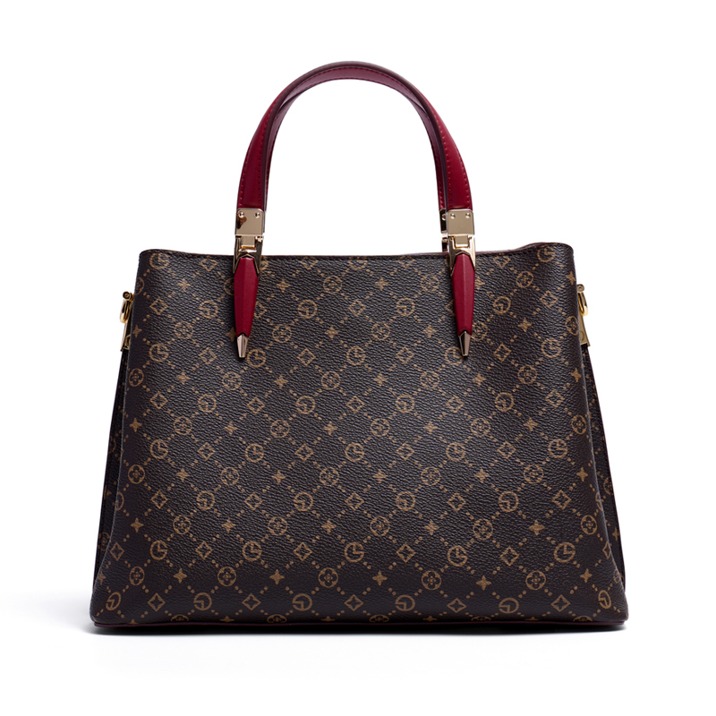  WOMEN PVC DOUBLE HANDLE SATCHEL BAGS AFFORDABLE LUXURY