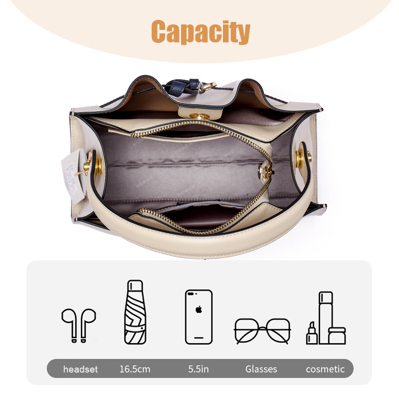 UNIQUE FORMAL LUXURY LEATHER BUSINESS SATCHEL 