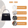 WOMENS UNIQUE ELEGANT CLUTCH BAG WITH SHOULDER STRAP