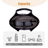 LARGE LEATHER TOTE BAGS WITH POCKETS FOR WOMEN