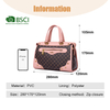 WOMENS FASHION PVC CUTE CASUAL SATCHEL BAGS 