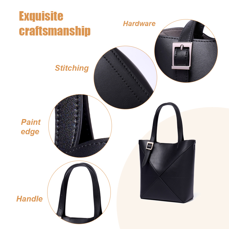 LADIES FASHION UNIQUE LONG GENUINE LEATHER SATCHEL BAG