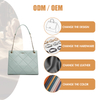 BIG FORMAL LUXURY LEATHER TOTE BAG FOR TEACHER AND BUSINESS