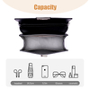 BLACK MINI CUTE GENUINE LEATHER LUXURY SATCHEL BAG FOR WOMEN