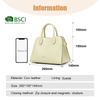 MEDIUM FEMALE FASHION LEATHER LUXURY SATCHEL BAGS 