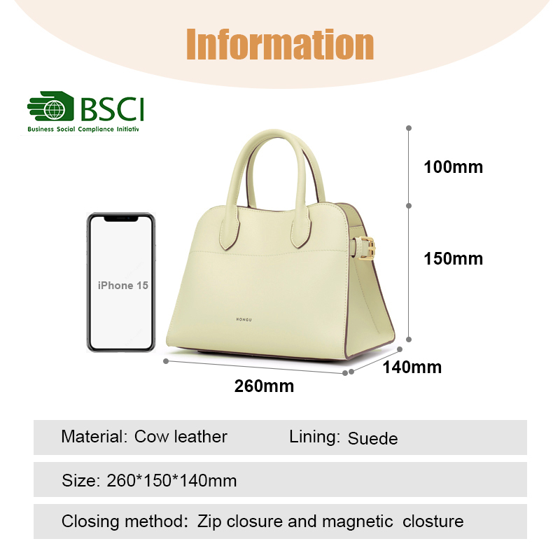 MEDIUM FEMALE FASHION LEATHER LUXURY SATCHEL BAGS 