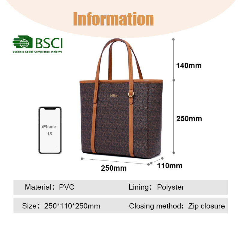 LONG PVC SATCHEL BAG WITH EXTRA LARGE SIZE OEM&ODM ACCEPTED