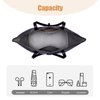 BLACK UNIQUE TOTE BAGS BIG SIZE FOR WOMENS DAILY BELONGINGS