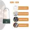 SMALL FASHION DARK GREEN LEATHER CROSS-BODY BAG FOR LADY