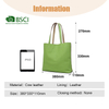 WOMENS FASHION LARGE GRAIN EATHER TOTE BAGS WITH OPEN TOP