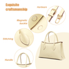 WOMENS BIG ELEGANT GENUINE LEATHER PINK SATCHEL BAGS 
