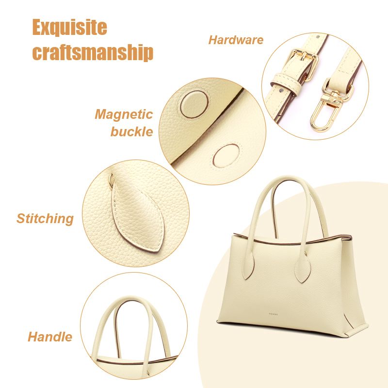 WOMENS BIG ELEGANT GENUINE LEATHER PINK SATCHEL BAGS 