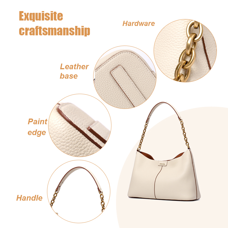 MEDIUM WOMENS SUMMER PREMIUM LEATHER CLASSIC SHOULDER BAGS
