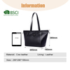 BLACK UNIQUE TOTE BAGS BIG SIZE FOR WOMENS DAILY BELONGINGS