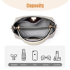 SUMMER WHITE LEATHER MINI CUTE CLUTCH FOR TEENAGES