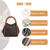 PVC MINI UNIQUE SATCHEL BAGS FOR WOMEN