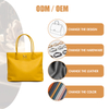 FASHION BIG SIZE GRAIN LEATHER TOTE BAGS FOR WOMEN 