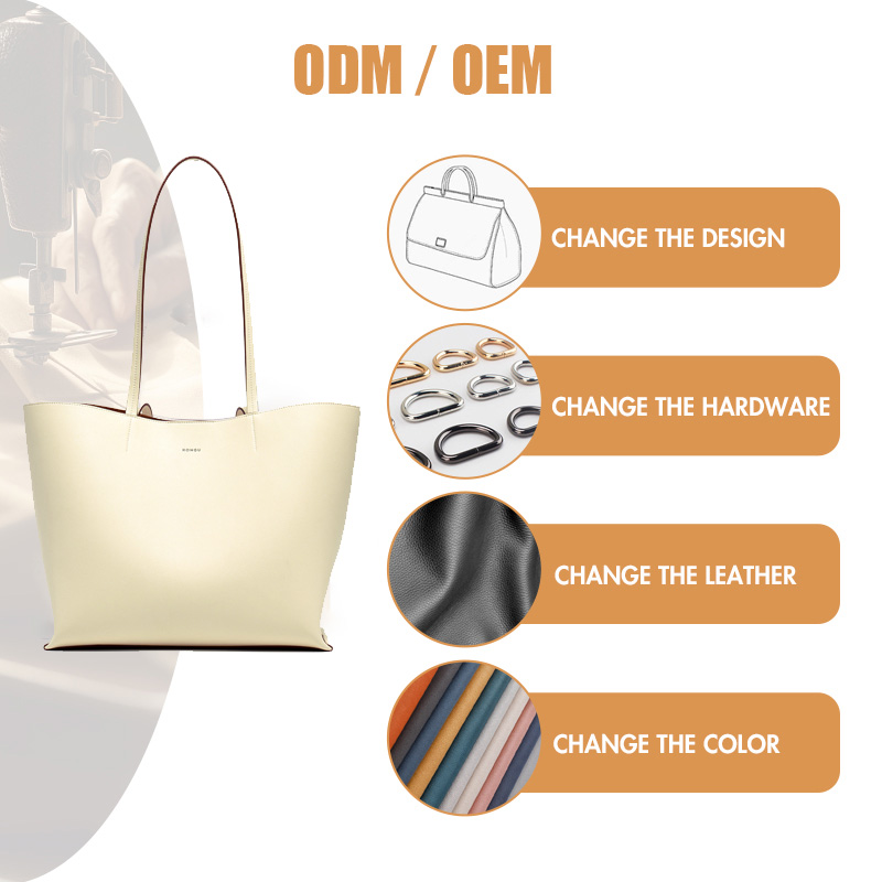 PREMIUM LEATHER TRAVEL TOTE BAG WITH BIG CAPACITY