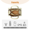 MEDIUM FEMALE FASHION LEATHER LUXURY SATCHEL BAGS 