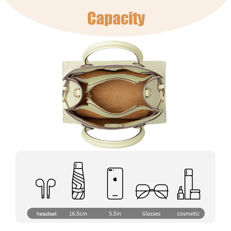 MEDIUM FEMALE FASHION LEATHER LUXURY SATCHEL BAGS 