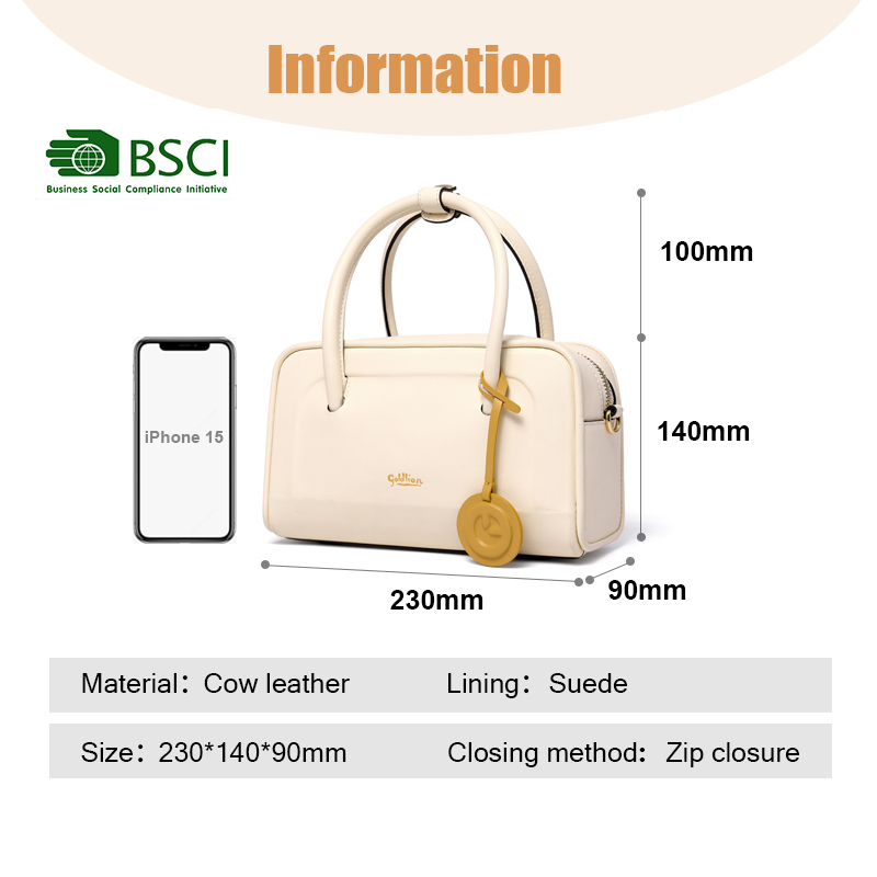 DOUBLE HANDLE SMALL FASHION SATCHEL BAGS FOR WOMEN