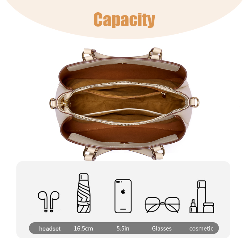 WOMENS LUXURY LEATHER SATCHEL FOR FORMAL OCCASION