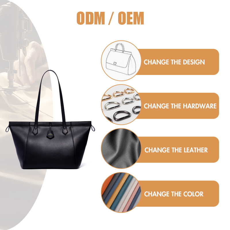 BLACK UNIQUE TOTE BAGS BIG SIZE FOR WOMENS DAILY BELONGINGS