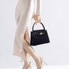 WOMENS UNIQUE ELEGANT CLUTCH BAG WITH SHOULDER STRAP